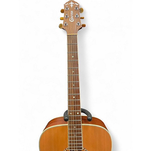 Used Crafter Guitars D7N Natural Acoustic Guitar