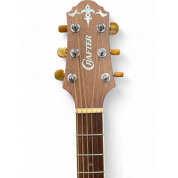 Used Crafter Guitars D7N Natural Acoustic Guitar