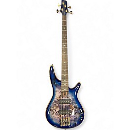 Used Ibanez SR2600 Cerulean Blue Electric Bass Guitar
