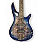 Used Ibanez SR2600 Cerulean Blue Electric Bass Guitar