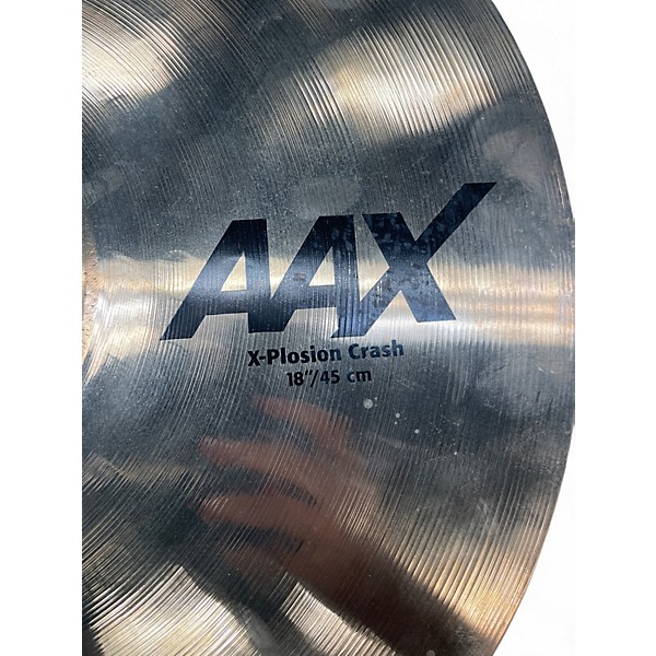 Used SABIAN 18in AAX Xplosion Crash Cymbal