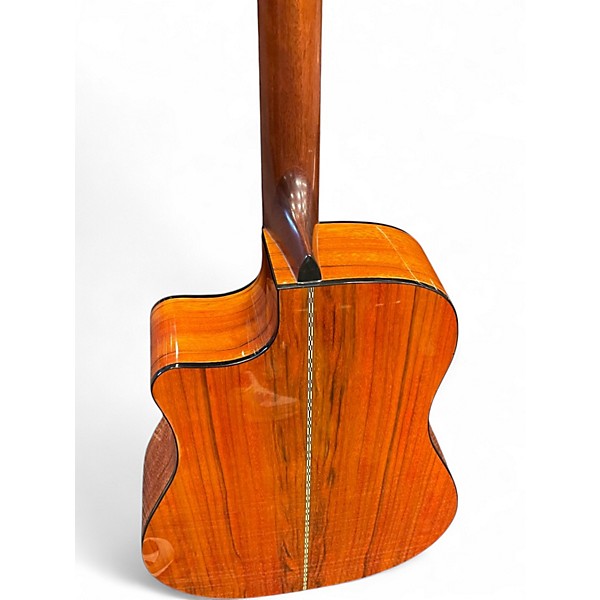 Used Fender CD220CE ALL DAO Natural Acoustic Electric Guitar