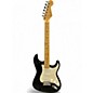 Used 2008 Fender American Standard Stratocaster Black Solid Body Electric Guitar thumbnail