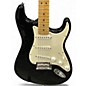 Used 2008 Fender American Standard Stratocaster Black Solid Body Electric Guitar
