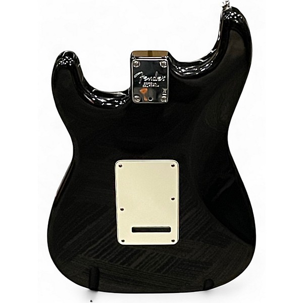 Used 2008 Fender American Standard Stratocaster Black Solid Body Electric Guitar