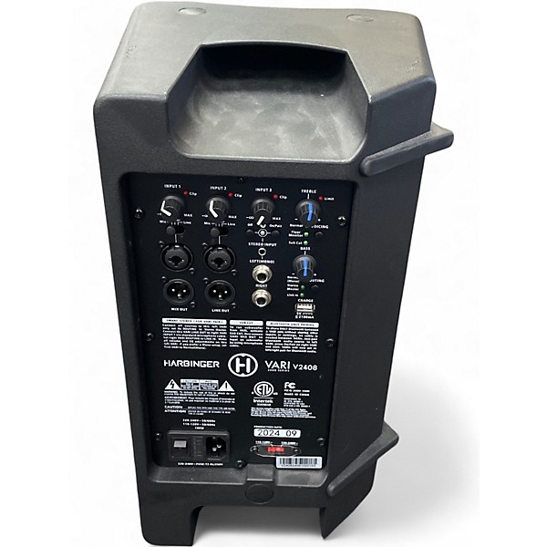Used Harbinger VARI V2408 Powered Speaker