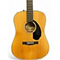 Used Fender CD60 Dreadnought Natural Acoustic Guitar