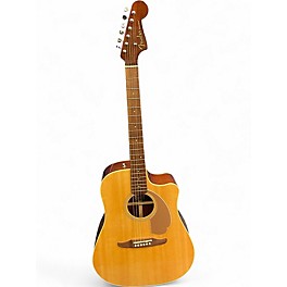 Used Fender Redondo Natural Acoustic Electric Guitar
