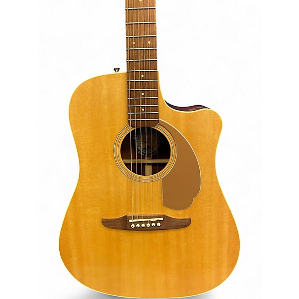 Used Fender Redondo Natural Acoustic Electric Guitar