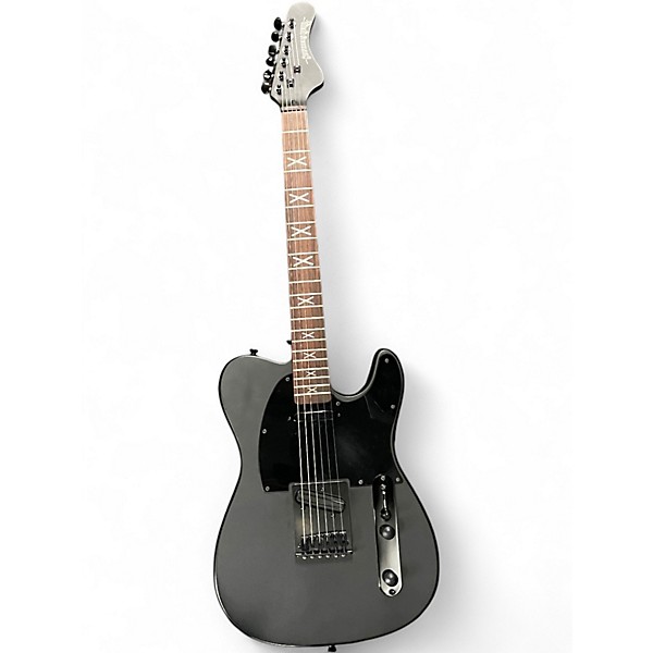 Used HardLuck Kings SOUTHERN BELLE Black Solid Body Electric Guitar