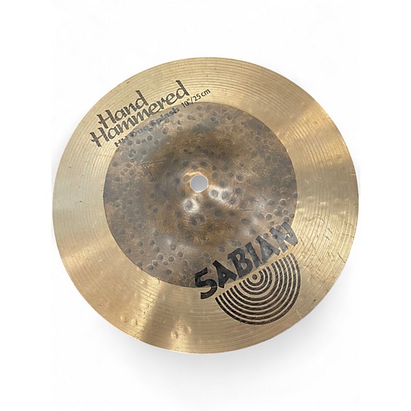 Used SABIAN 10in HH Duo Splash Cymbal