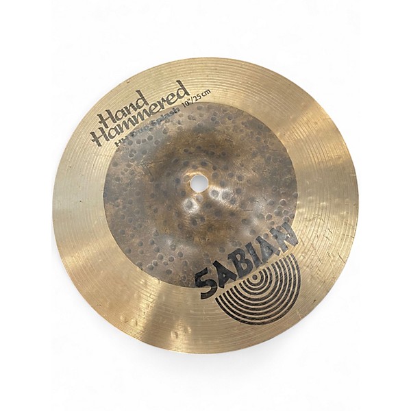 Used SABIAN 10in HH Duo Splash Cymbal