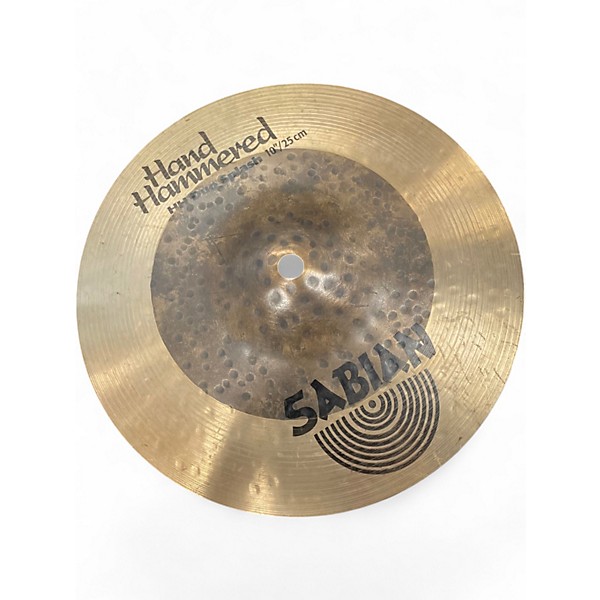 Used SABIAN 10in HH Duo Splash Cymbal