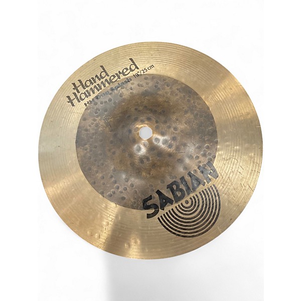 Used SABIAN 10in HH Duo Splash Cymbal