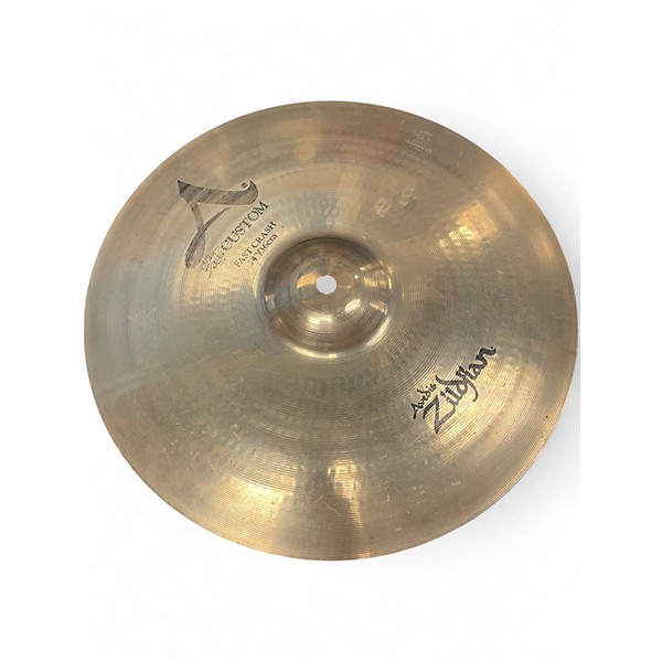 Used Zildjian 14in A Custom Fast Crash Cymbal