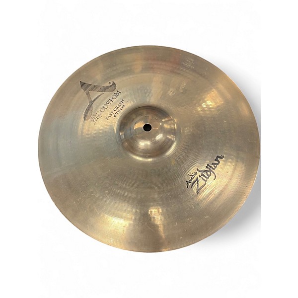Used Zildjian 14in A Custom Fast Crash Cymbal