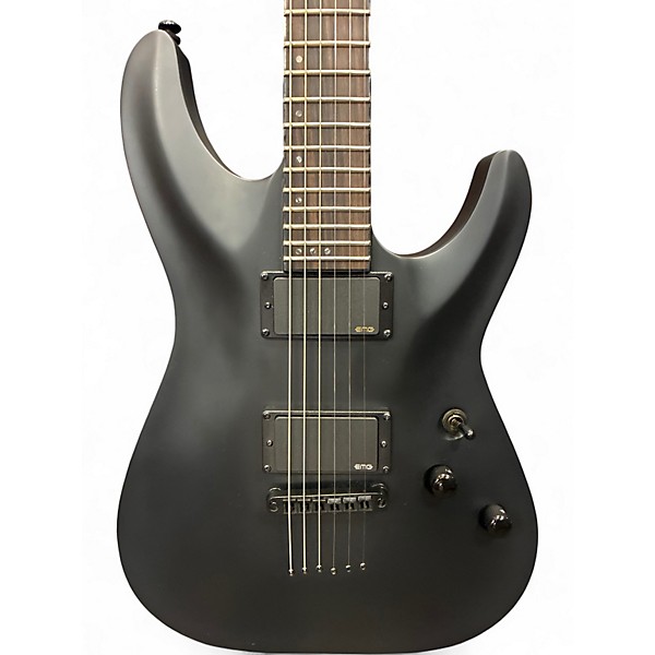 Used Schecter Guitar Research C1 Platinum Black Solid Body Electric Guitar