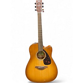 Used Yamaha FGX800C Sandburst Acoustic Electric Guitar
