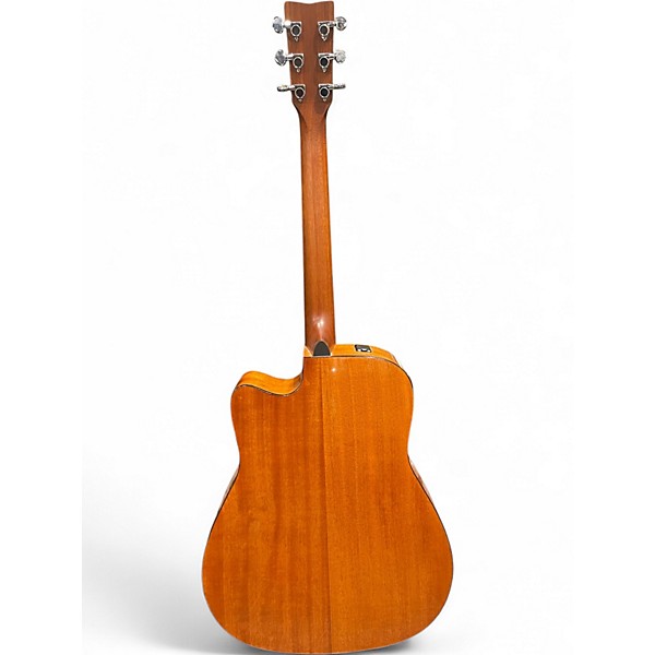 Used Yamaha FGX800C Sandburst Acoustic Electric Guitar
