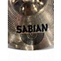 Used SABIAN 14in B8X THIN CRASH Cymbal