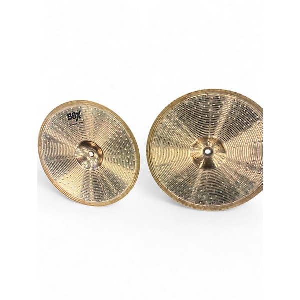 Used SABIAN 14in B8X HI HATS Cymbal