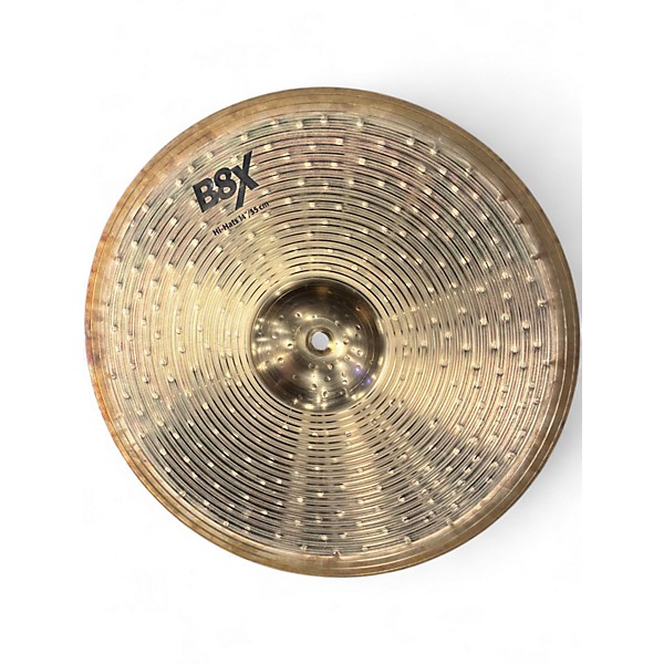 Used SABIAN 14in B8X HI HATS Cymbal