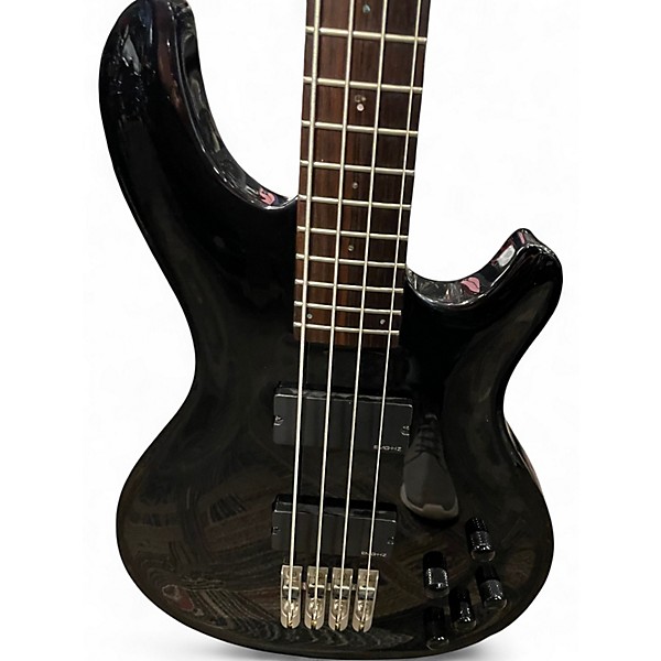 Used Dean HARDTAIL Black Electric Bass Guitar