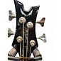 Used Dean HARDTAIL Black Electric Bass Guitar
