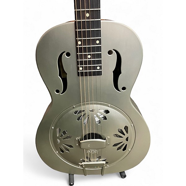 Used Gretsch Guitars G9201 Honeydipper Metal Round Neck Metal Resonator Guitar