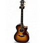 Used Taylor Custom 414CE Shaded Edge Burst Acoustic Electric Guitar thumbnail