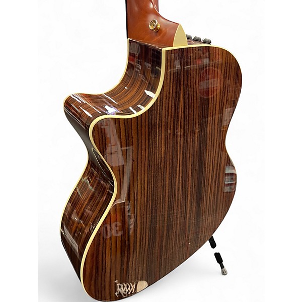 Used Taylor Custom 414CE Shaded Edge Burst Acoustic Electric Guitar