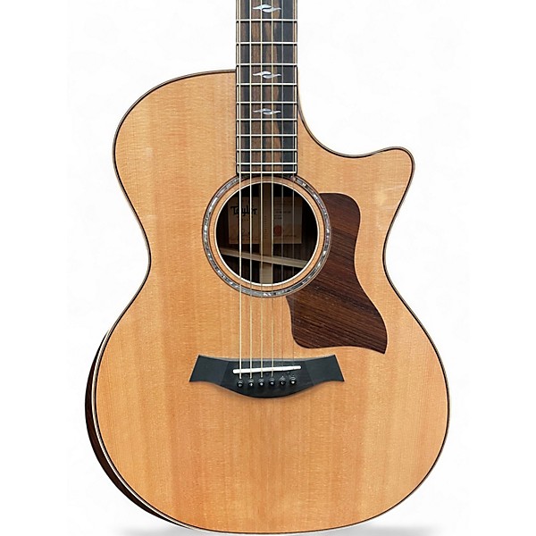 Used Taylor 814CE Natural Acoustic Electric Guitar
