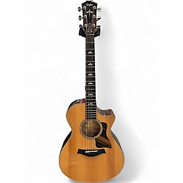 Used Taylor 612CE Natural Acoustic Electric Guitar