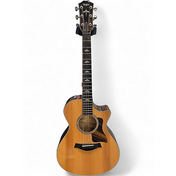 Used Taylor 612CE Natural Acoustic Electric Guitar