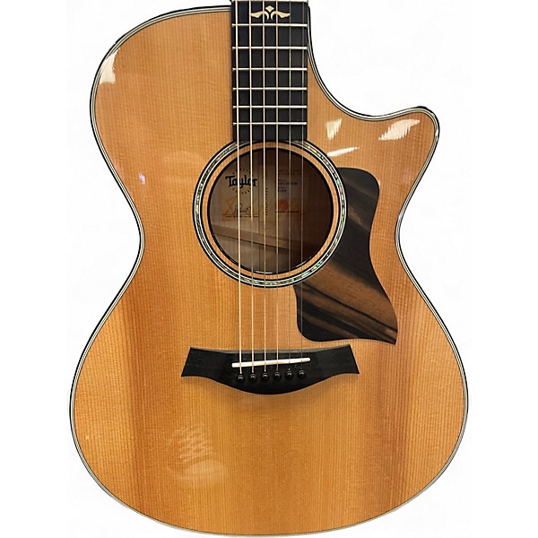 Used Taylor 612CE Natural Acoustic Electric Guitar