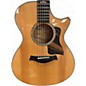 Used Taylor 612CE Natural Acoustic Electric Guitar
