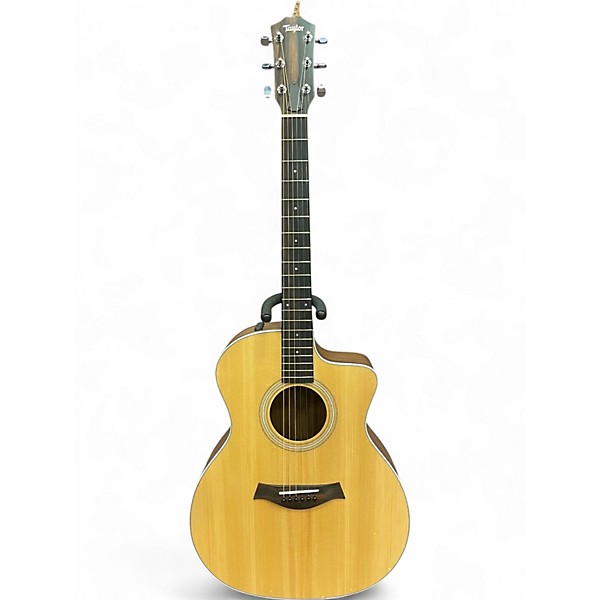 Used Taylor 214CE Natural Acoustic Electric Guitar