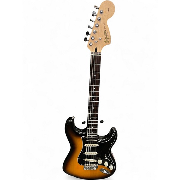 Used Squier Affinity Stratocaster 2 Color Sunburst Solid Body Electric Guitar