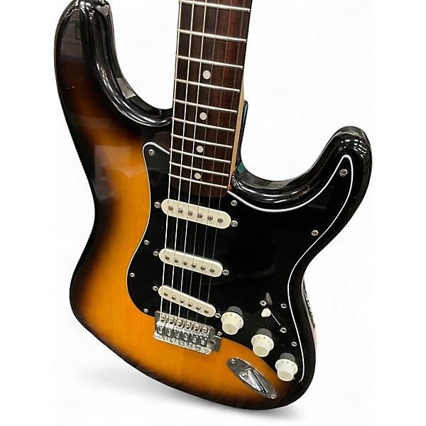 Used Squier Affinity Stratocaster 2 Color Sunburst Solid Body Electric Guitar