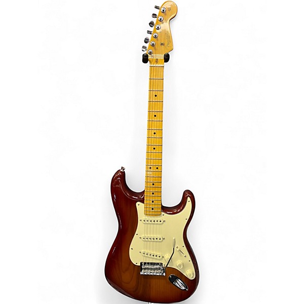 Used Fender American Professional II Stratocaster Sienna Sunburst Solid Body Electric Guitar