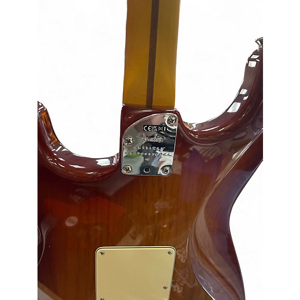 Used Fender American Professional II Stratocaster Sienna Sunburst Solid Body Electric Guitar