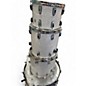 Used Ludwig 4 Piece Classic Maple White Marine Pearl Drum Kit
