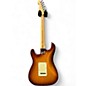 Used Fender American Deluxe Stratocaster Trans Amber Burst Solid Body Electric Guitar