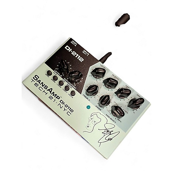 Used Tech 21 SansAmp DI2112 Bass Effect Pedal