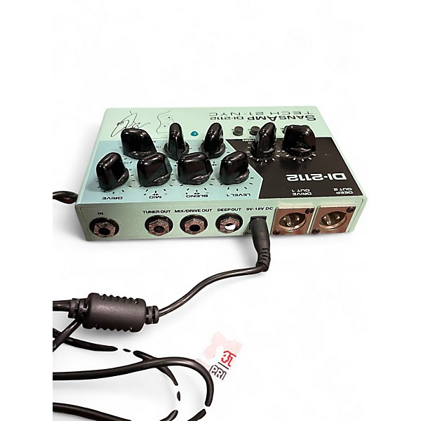 Used Tech 21 SansAmp DI2112 Bass Effect Pedal