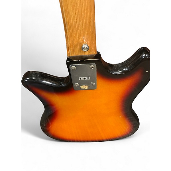 Used Harmony H-802 2 Color Sunburst Hollow Body Electric Guitar