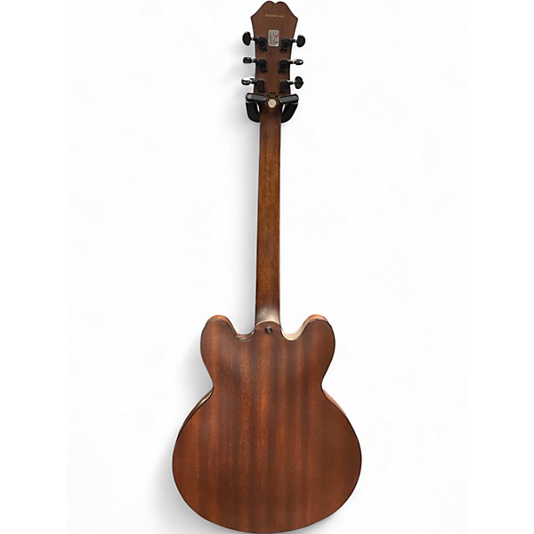 Used Epiphone Dot Studio Worn Brown Hollow Body Electric Guitar