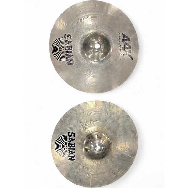 Used SABIAN 13in AAX X Celerator Hi Hat Pair Cymbal