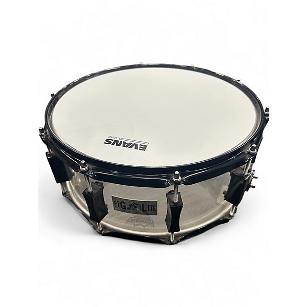 Used Pork Pie 14in Pig Lite Clear Drum