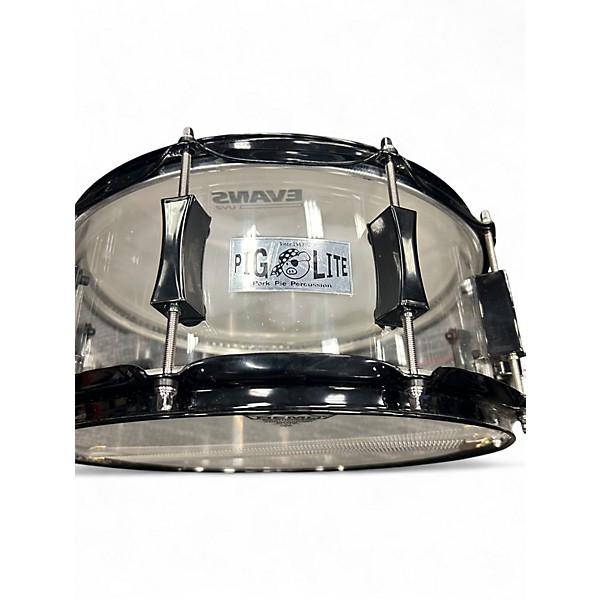Used Pork Pie 14in Pig Lite Clear Drum